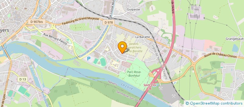 localisation de l'entreprise MADAME ANGELIQUE URBAIN à NEVERS