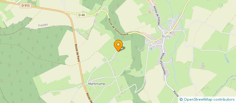 localisation de l'entreprise MADAME ANGELIQUE VALLEE  BULLY