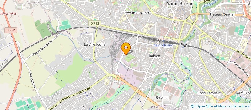 localisation de l'entreprise MADAME ANGELIQUE VERDE à SAINT-BRIEUC