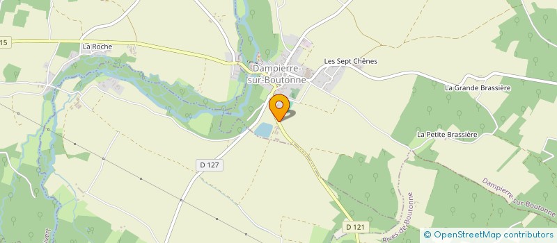 localisation de l'entreprise MADAME ANGELIQUE VERGE  DAMPIERRE-SUR-BOUTONNE