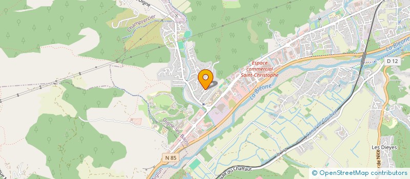 localisation de l'entreprise MADAME ANGELIQUE VIAL à DIGNE-LES-BAINS