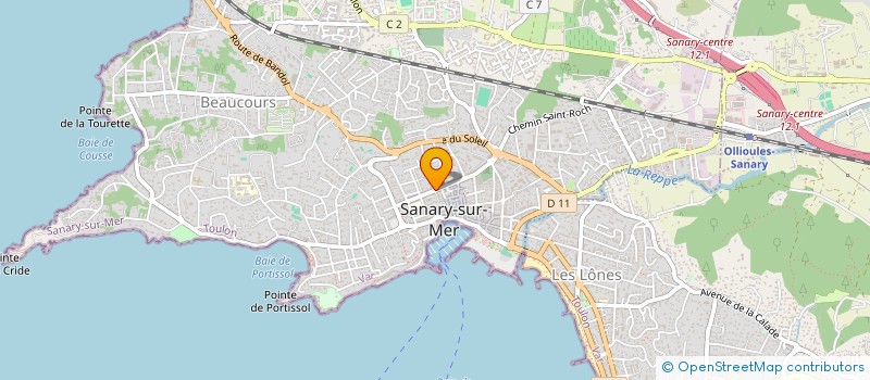 localisation de l'entreprise MADAME ANGELIQUE VIAZZI à SANARY-SUR-MER