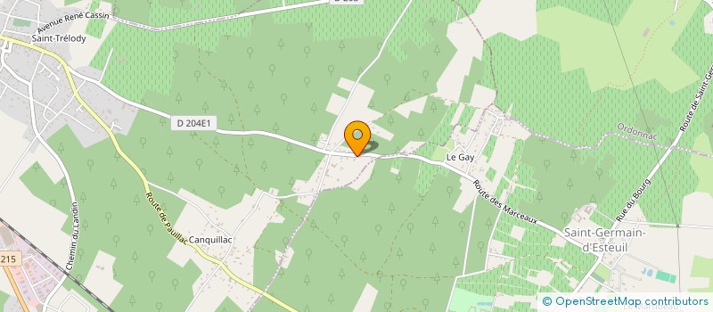 localisation de l'entreprise MADAME ANGELIQUE VIETTE  LESPARRE-MEDOC