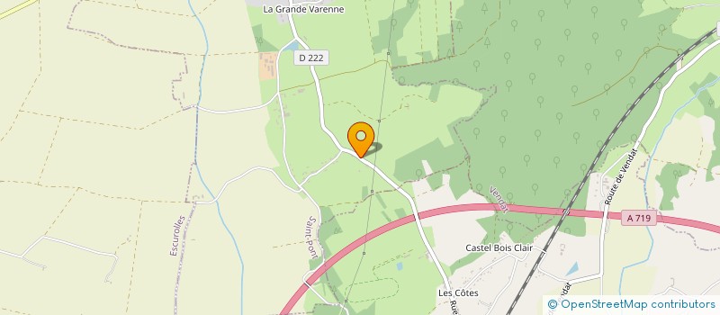 localisation de l'entreprise MADAME ANGELIQUE VINCENT  SAINT-PONT