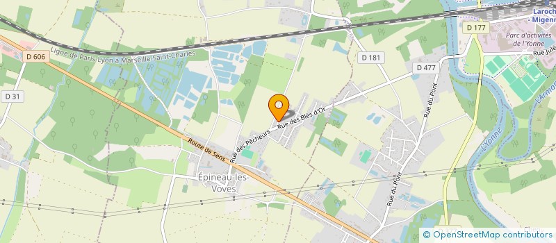 localisation de l'entreprise MADAME ANGELIQUE VINCENT  CHARMOY