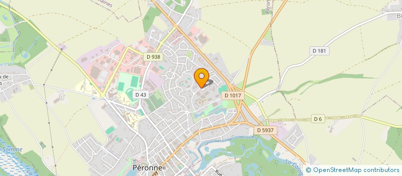 localisation de l'entreprise MADAME ANGELIQUE VINCHON à PERONNE
