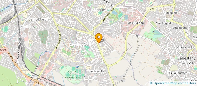 localisation de l'entreprise MADAME ANGELIQUE VITRY  CANET-EN-ROUSSILLON