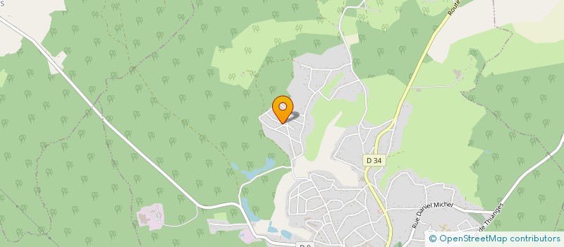 localisation de l'entreprise MADAME ANGELIQUE VOYOT  LA MACHINE