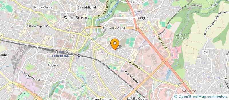 localisation de l'entreprise MADAME ANGELIQUE WAGNER à SAINT-BRIEUC