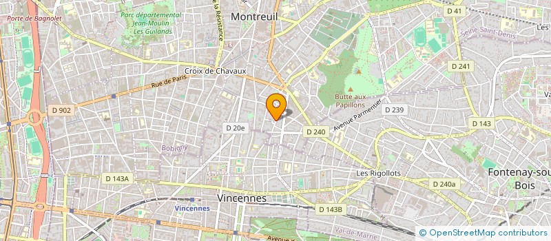 localisation de l'entreprise MADAME ANGELIQUE WINTERSTEIN à MONTREUIL