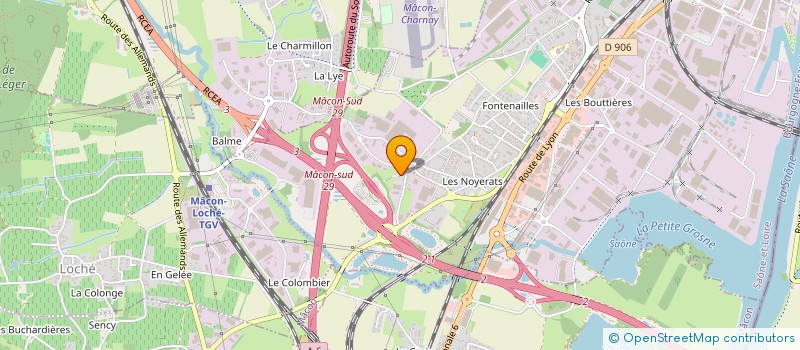 localisation de l'entreprise MADAME ANGELIQUE ZACCAGNINO à MACON