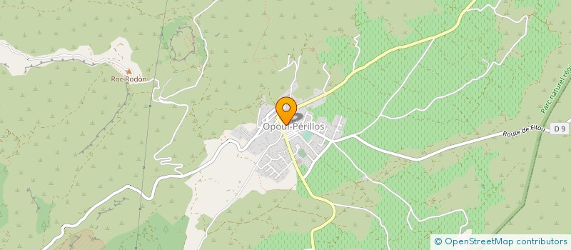 localisation de l'entreprise MADAME ANGELIQUE ZORZETTI  OPOUL-PERILLOS