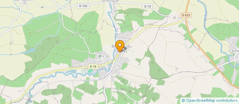 localisation de l'entreprise MADAME ANGELIQUE ZWINGELSTEIN  BELVEZE-DU-RAZES