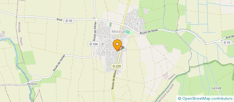 localisation de l'entreprise MADAME ANGELLINA CERDAN  MOISSAT