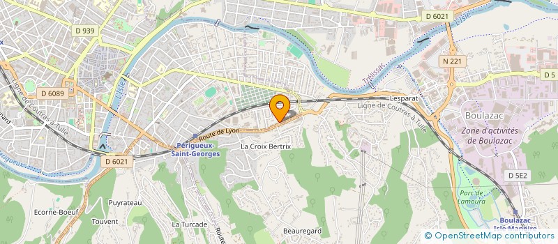 localisation de l'entreprise MADAME ANGELYKA BORDET  PERIGUEUX