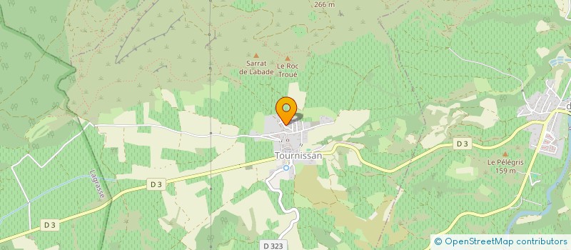 localisation de l'entreprise MADAME ANGELYNE GODARD  TOURNISSAN