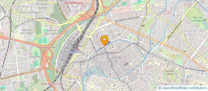 localisation de l'entreprise MADAME ANGIE BERTHET  STRASBOURG