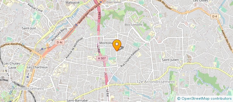 localisation de l'entreprise MADAME ANGIE DIEZ DEL CORRAL à MARSEILLE