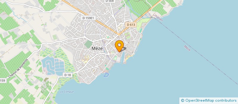 localisation de l'entreprise MADAME ANGIE HEILIG à MEZE