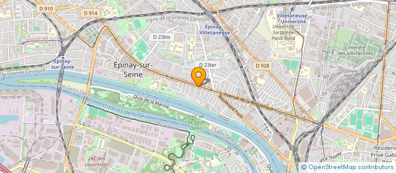 localisation de l'entreprise MADAME ANGIE JULAN à EPINAY-SUR-SEINE