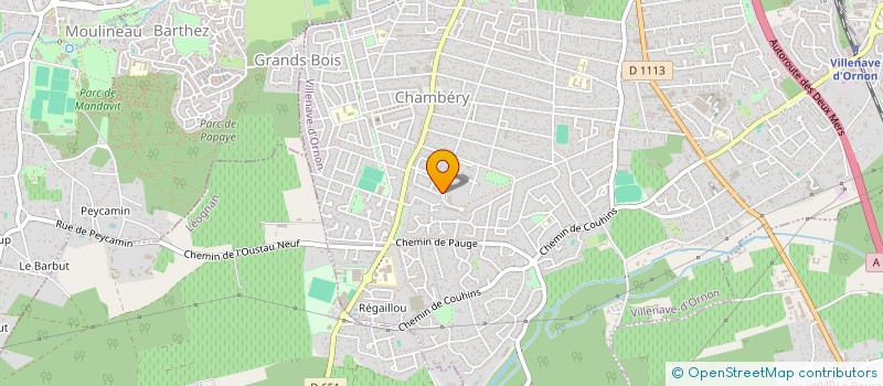 localisation de l'entreprise MADAME ANGIE LARRIEU à VILLENAVE-D'ORNON