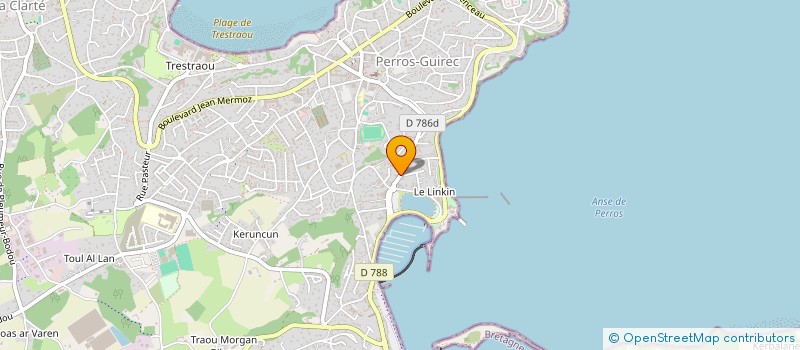 localisation de l'entreprise MADAME ANGIE LE ROY  PERROS-GUIREC