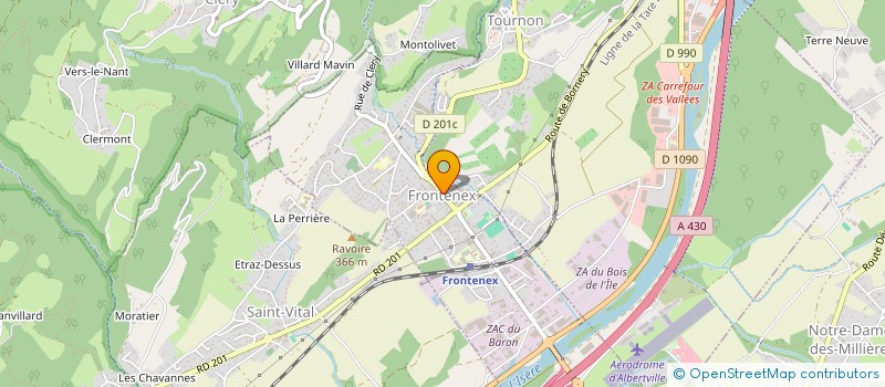 localisation de l'entreprise MADAME ANGIE MEURISSE  FRONTENEX