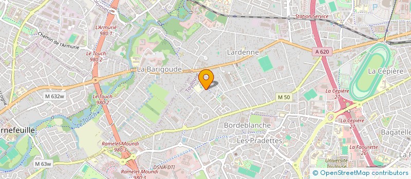 localisation de l'entreprise MADAME ANGIE POUYTES à TOULOUSE