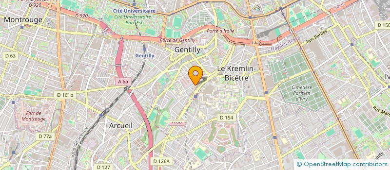 localisation de l'entreprise MADAME ANGIE PULIDO OTALORA  GENTILLY