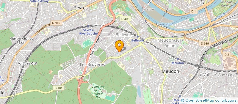 localisation de l'entreprise MADAME ANGIE QUINTERO CAICEDO à MEUDON
