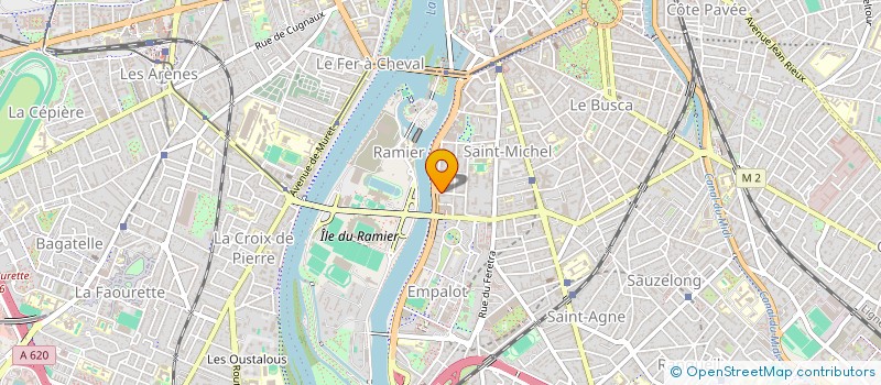 localisation de l'entreprise MADAME ANGIE RACCA à TOULOUSE