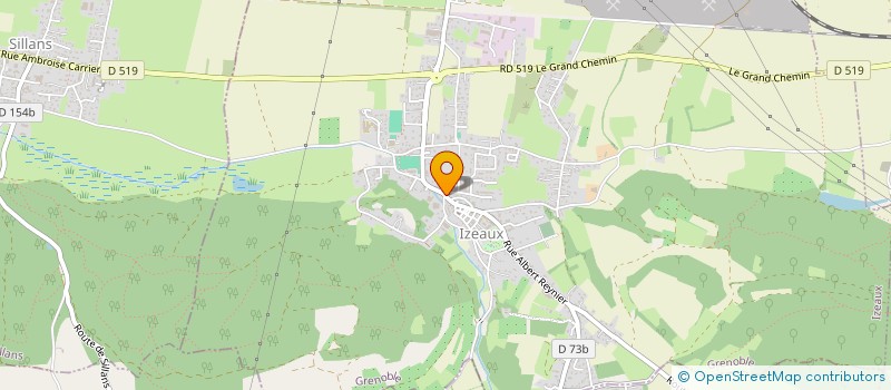 localisation de l'entreprise MADAME ANGIE RUIZ  IZEAUX