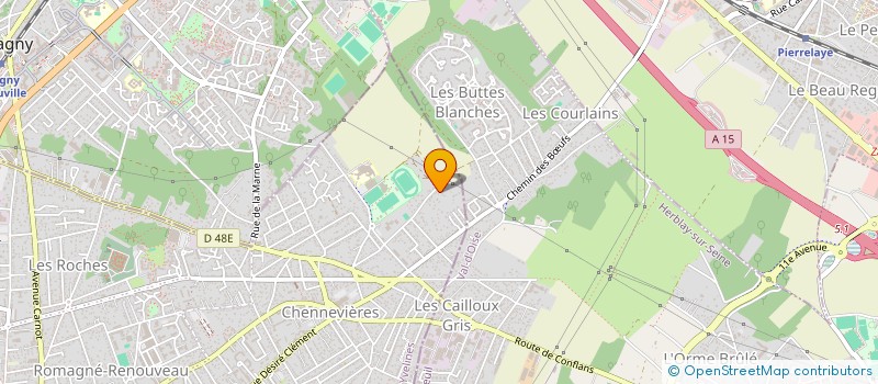 localisation de l'entreprise MADAME ANGIE SURY  CONFLANS-SAINTE-HONORINE