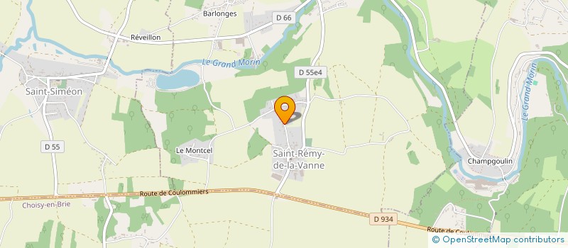 localisation de l'entreprise MADAME ANGLIQUE LE CORRE  SAINT-REMY-DE-LA-VANNE