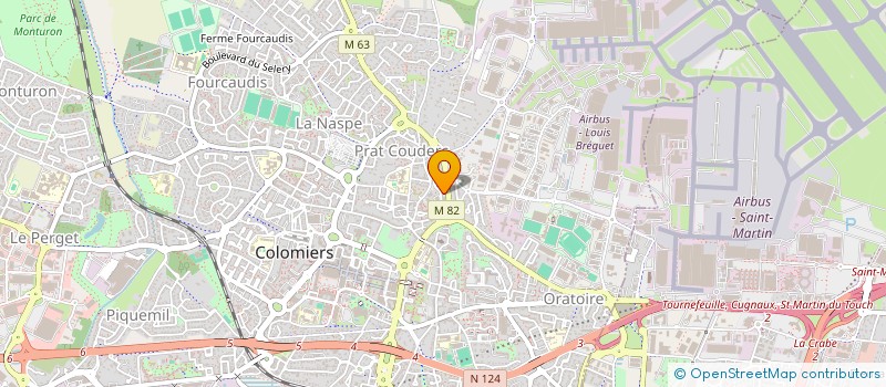 localisation de l'entreprise MADAME ANGREJ KAUR à COLOMIERS
