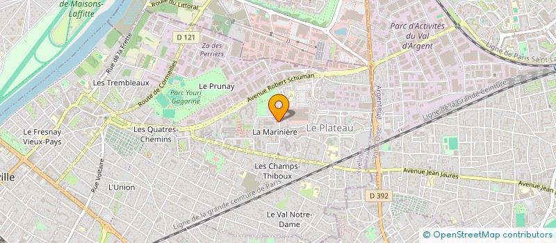 localisation de l'entreprise MADAME ANGYBELLE PRISCILLIA SALANON à SARTROUVILLE