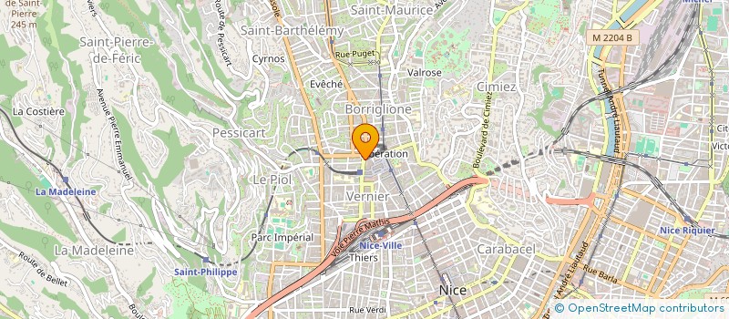 localisation de l'entreprise MADAME ANH NGA DIEP à NICE