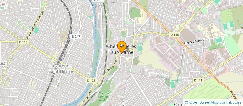 localisation de l'entreprise MADAME ANH XUAN TRAN  CHENNEVIERES-SUR-MARNE