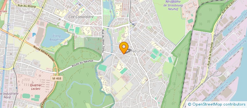 localisation de l'entreprise MADAME ANI DJALAVIAN  STRASBOURG