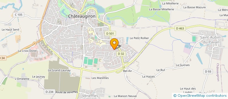 localisation de l'entreprise MADAME ANI GAZARYAN  CHATEAUGIRON