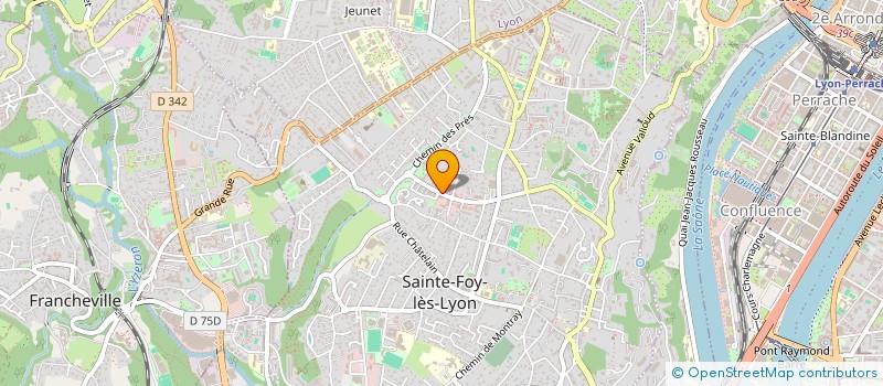 localisation de l'entreprise MADAME ANI KHACHATRYAN à SAINTE-FOY-LES-LYON