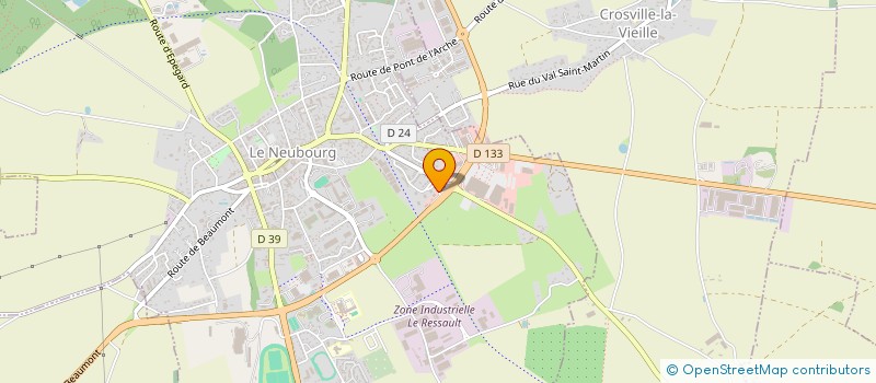 localisation de l'entreprise MADAME ANI PAYTYAN  LE NEUBOURG