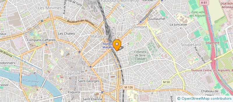 localisation de l'entreprise MADAME ANIA BOULEFAA à TOULOUSE