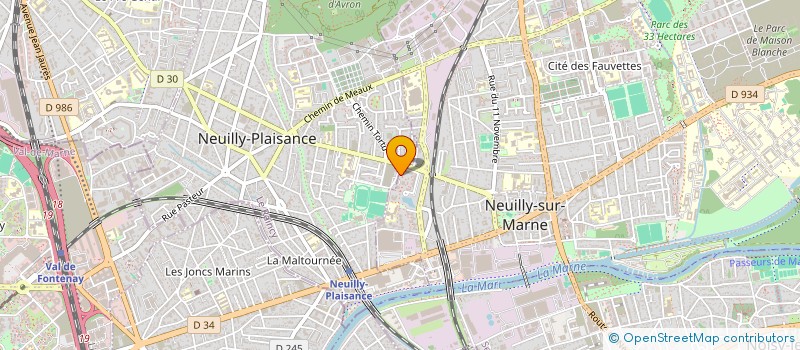 localisation de l'entreprise MADAME ANIA BOUSLIMANI à NEUILLY-SUR-MARNE