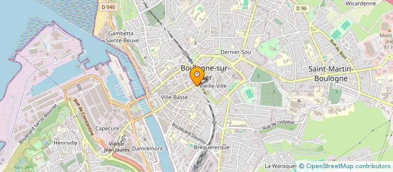 localisation de l'entreprise MADAME ANIA IABBASSEN à BOULOGNE-SUR-MER