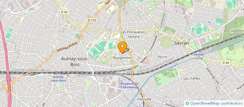 localisation de l'entreprise MADAME ANIA NAIT ABDERRAHMANE à SEVRAN