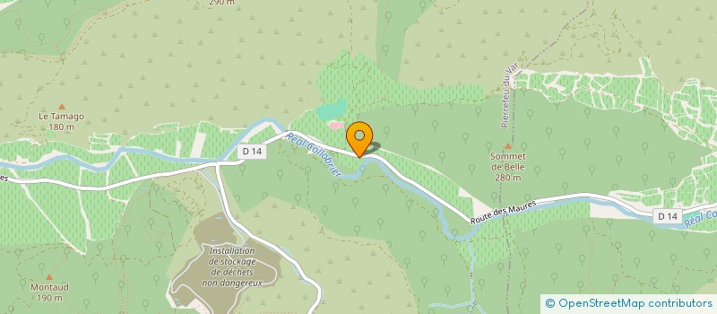 localisation de l'entreprise MADAME ANIA SAADI  PIERREFEU-DU-VAR