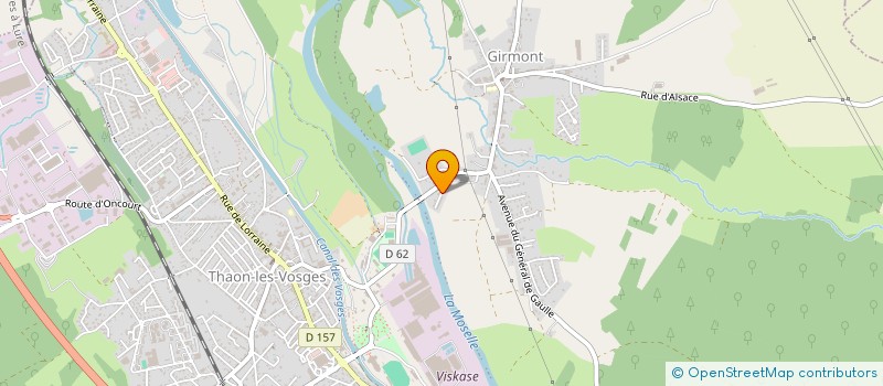 localisation de l'entreprise MADAME ANIA TISSERANT  THAON-LES-VOSGES