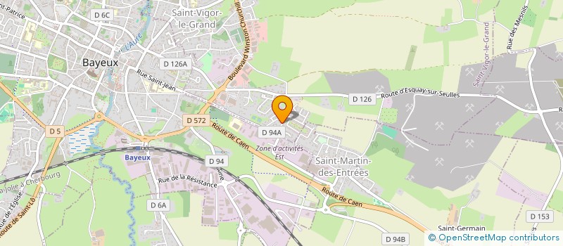 localisation de l'entreprise MADAME ANICA LEGRAND  BLAY