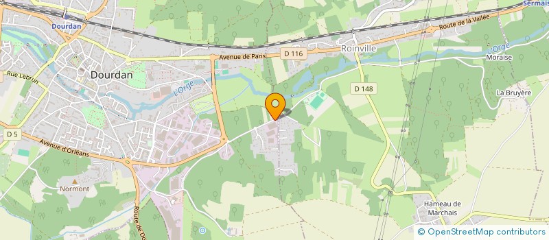 localisation de l'entreprise MADAME ANICA MACAN  ROINVILLE-SOUS-DOURDAN